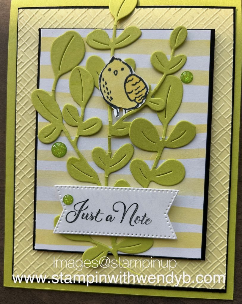 Greeting card created with Stampin'Up's new    set in the annual catalog.  #stampinwithwendyb.com #children #all occasions